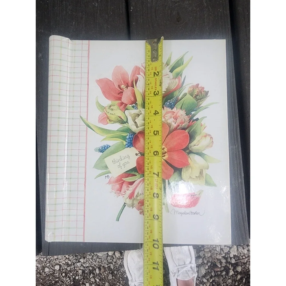 Vintage Hallmark Marjolein Bastin Nature's Sketchbook greeting card Address Book